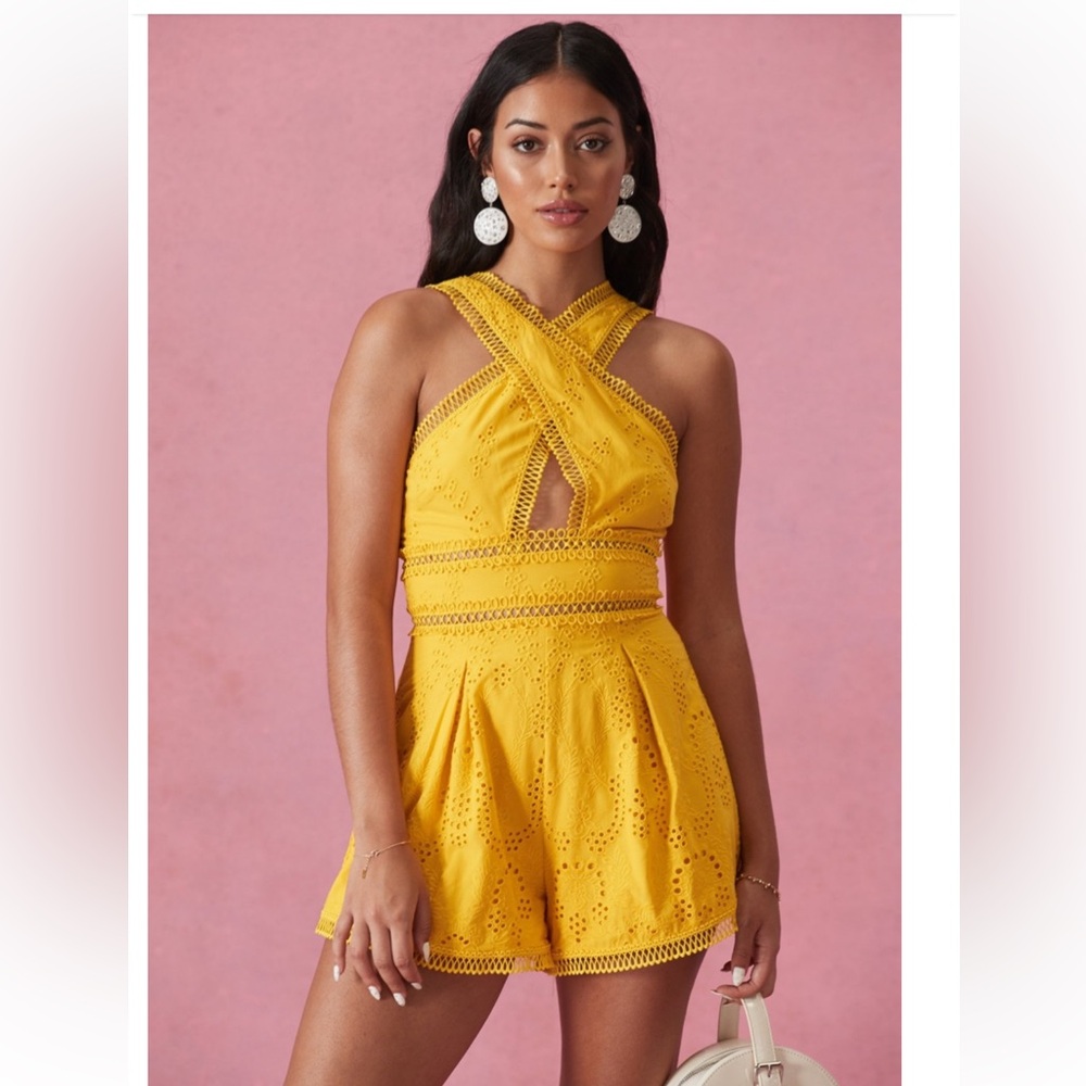 Shine Bright in X by NBD's Summer Designs Romper